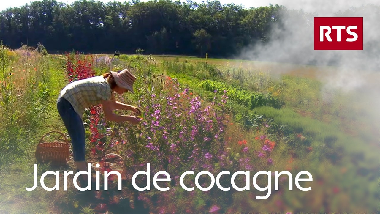 Légumes, plantes médicinales, vignes, truffes...le  jardin de cocagne de Frank et Annie