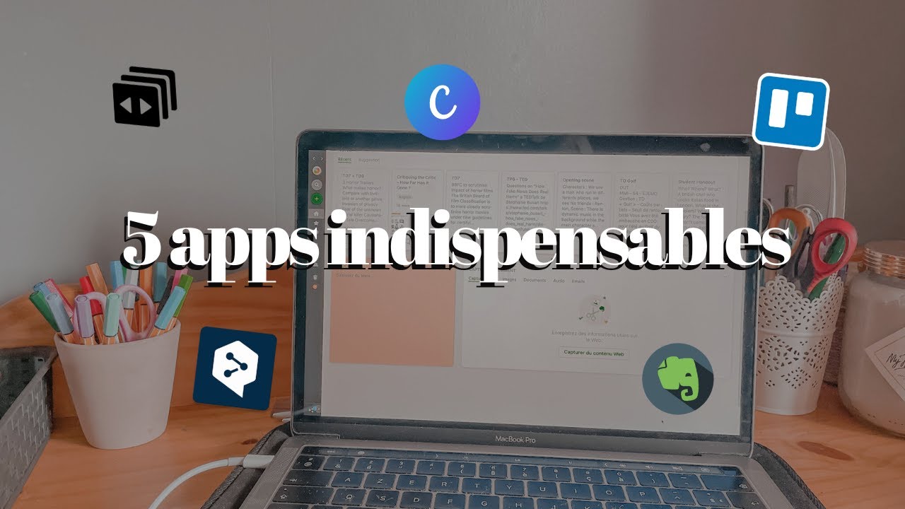 5 applis indispensables pour étudier & travailler ! 📒