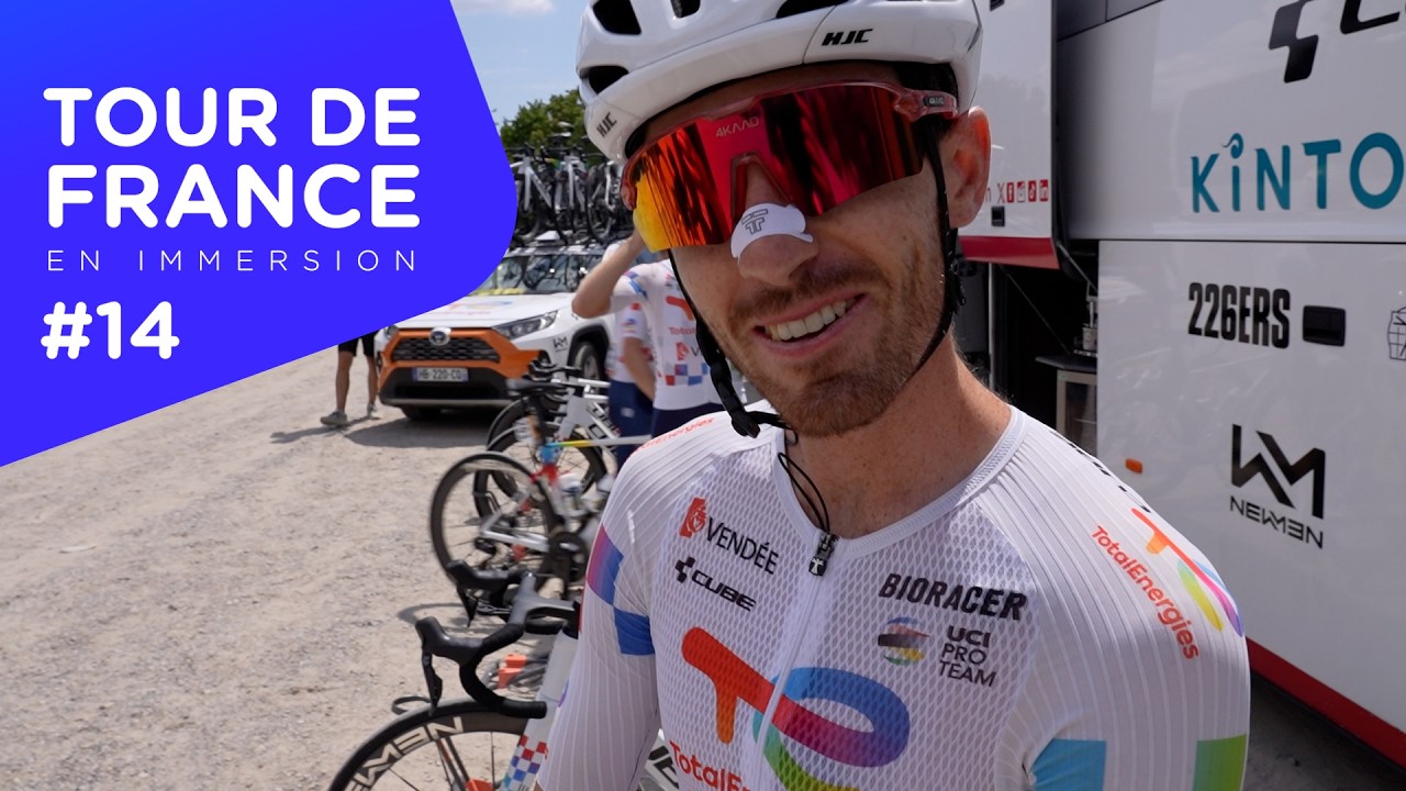 Une étape spectaculaire ! En immersion avec le Team TotalEnergies TDF26 #14