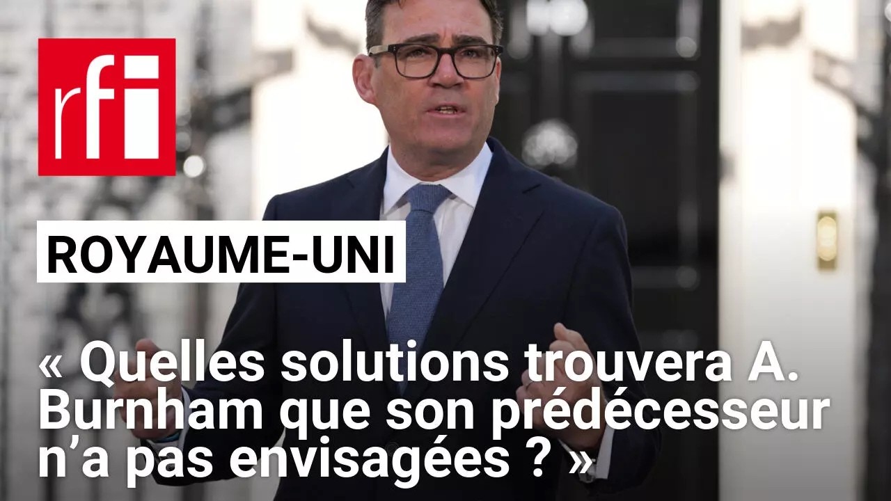 Royaume-Uni : « La décentralisation fait partie des grands projets d'Andy Burnham » • RFI