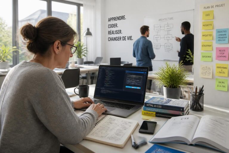 découvrez nos formations pour réussir votre reconversion en développeur web et acquérez les compétences essentielles pour travailler dans le développement web.
