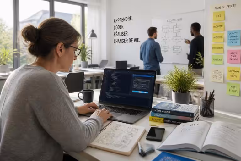 découvrez nos formations pour réussir votre reconversion en développeur web et acquérez les compétences essentielles pour travailler dans le développement web.