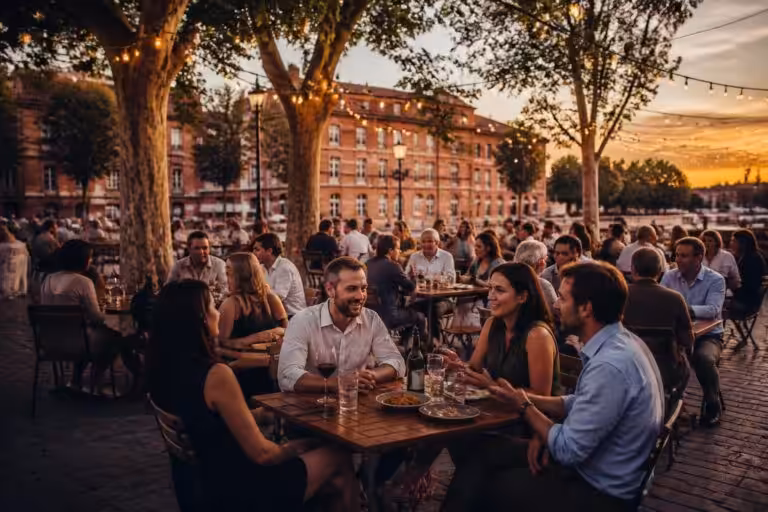 découvrez le mélange à toulouse, la guinguette prisée des anciens élèves pour son ambiance conviviale et ses moments chaleureux entre amis.